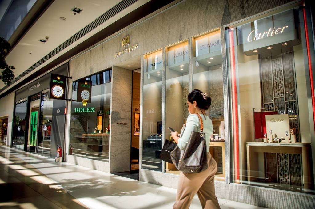 Segmento de luxo no Brasil reúne 7,5 milhões de consumidores, muitos fora da alta renda