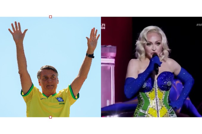 Bolsonaro e Madonna