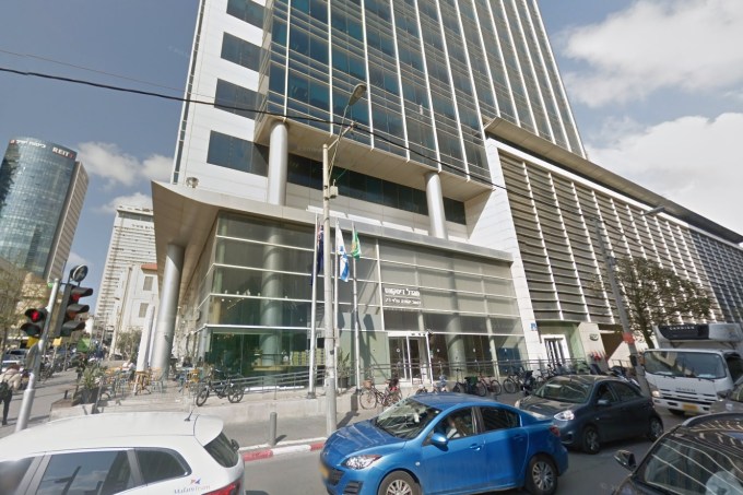 Prédio onde funciona atualmente a Embaixada do Brasil em Israel, em Tel Aviv