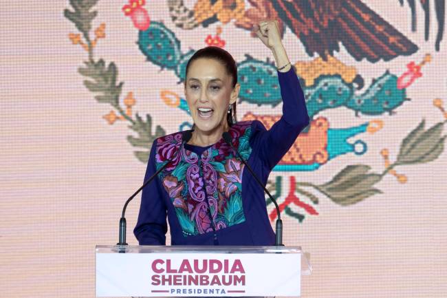 MEXICO-ELECTION-VOTE-SHEINBAUM