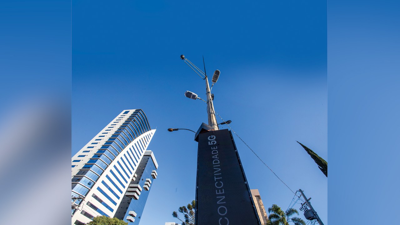 PIONEIRA - Torre em Curitiba: o primeiro município brasileiro a abraçar a 5G