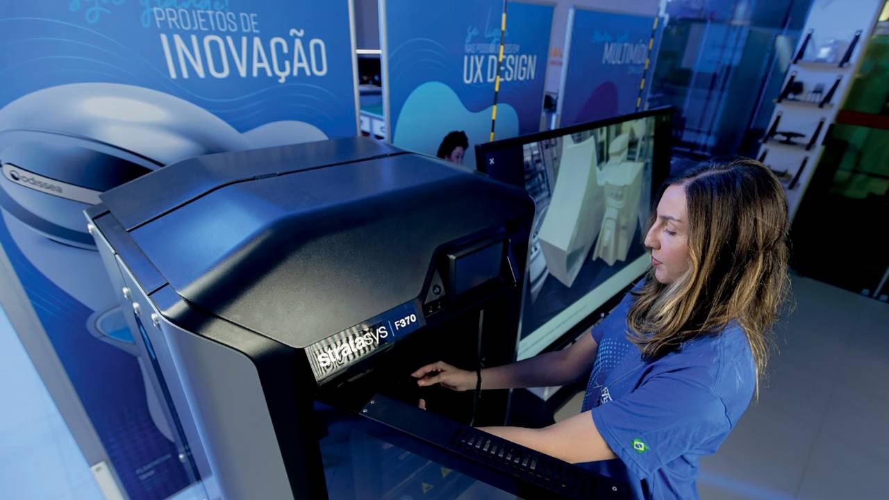 INOVAÇÃO - Unidade que restou da empresa: o número de engenheiros cresceu