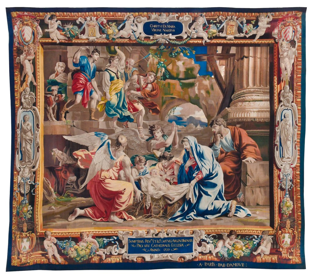 PEDIDO REAL - Tapeçaria de 1637: a encomenda foi de Luís XIII
