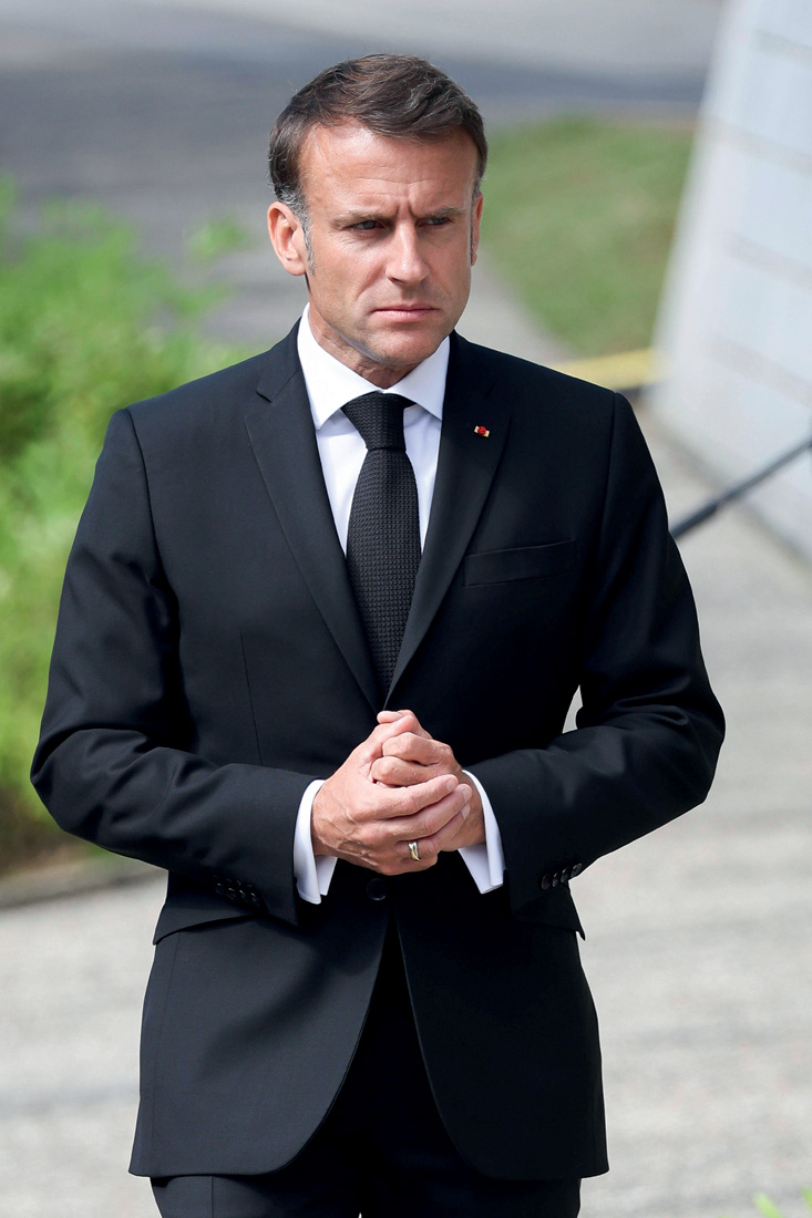 TUDO OU NADA - Macron: aposta que põe em risco sua autoridade