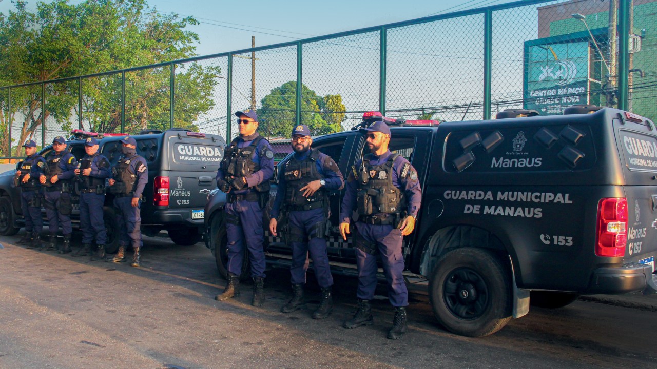 UMA MINI-PM - Guarda Municipal em Manaus: maior efetivo e armamento pesado para conquistar o eleitor
