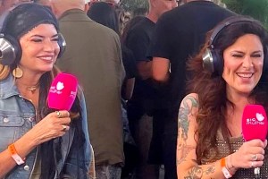 A apresentadora Bárbara Guimarães e a cantora Sónia Tavares, expulsas da área vip do Rock in Rio Lisboa