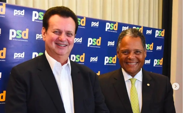 Secretário Gilberto Kassab e deputado Antônio Brito