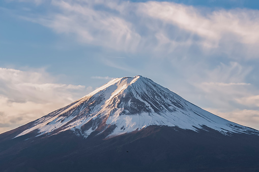 Monte Fuji, montanha mais alta e mais conhecida do Japão.