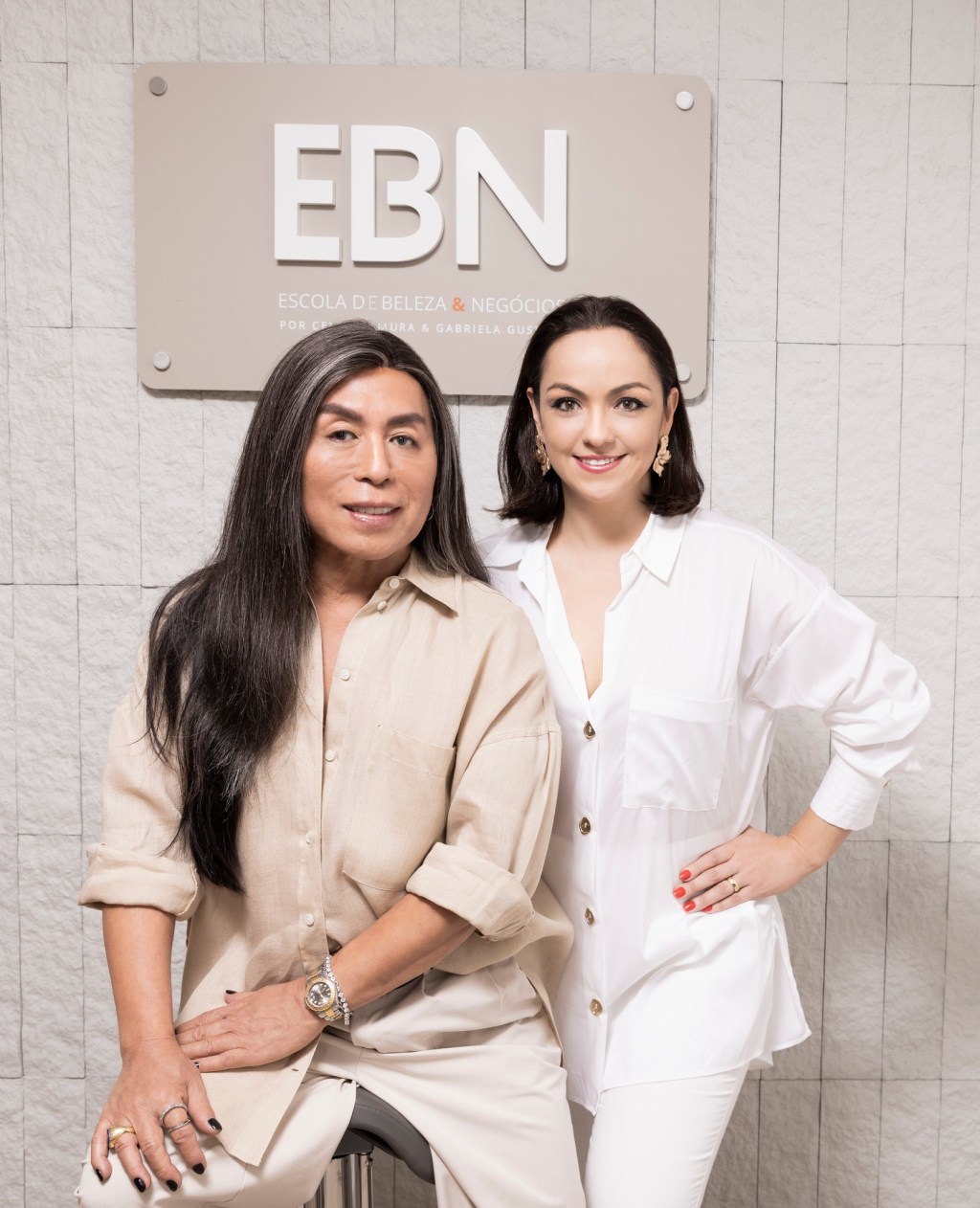 EBN: Ao lado da sócia Gabriela Gusmão, Kamura quer levar educação ao setor de beleza