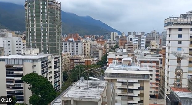 Região central de Caracas, onde houve registro de panelaços