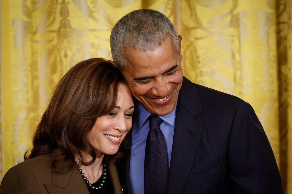 Kamala Harris e Barack Obama