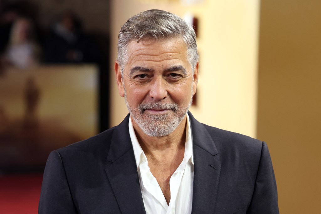 O ator George Clooney. 03/12/2023
