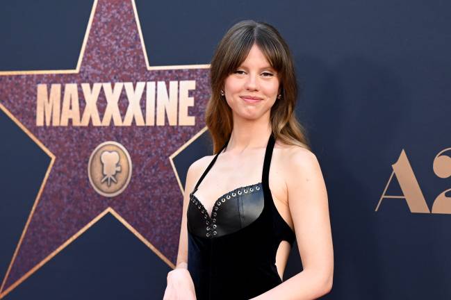 Mia Goth Maxxxine Mia Goth, estrela de 'MaXXXine'