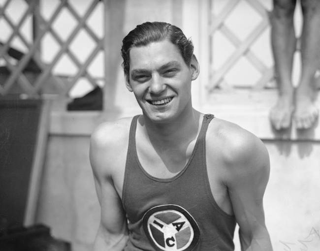 Olympic Champion Johnny Wiesmuller