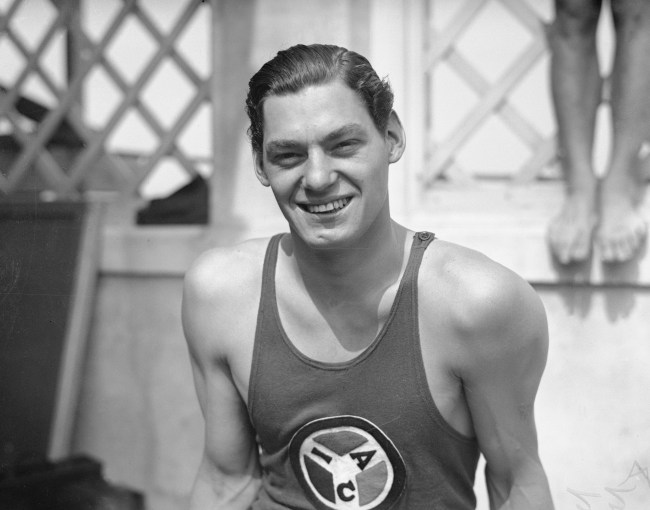 Olympic Champion Johnny Wiesmuller