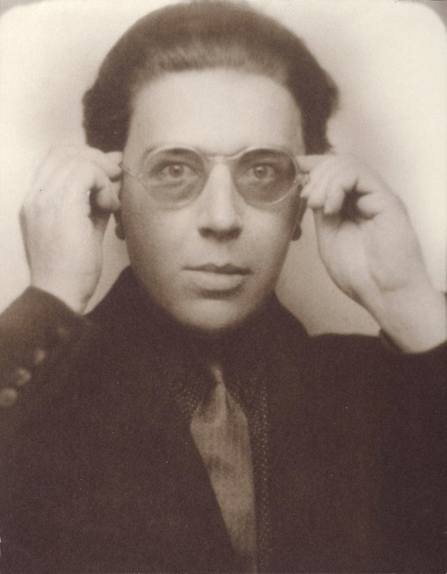 Andre Breton with glasses. Found in the collection of Centre national d'art et de culture Georges Pompidou, Paris. (Photo by Fine Art Images/Heritage Images/Getty Images)