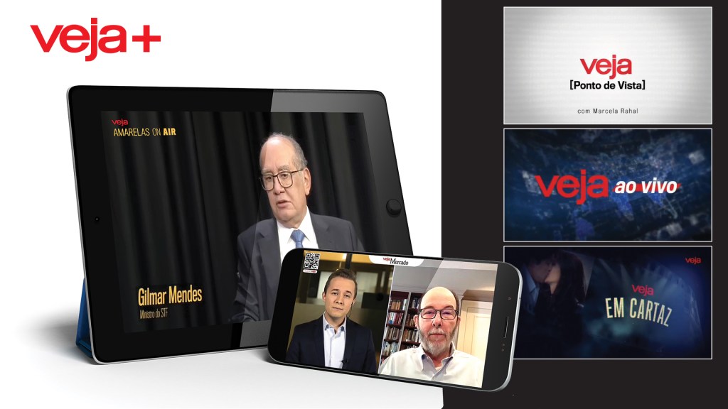 ALTO PADRÃO - Alguns programas disponíveis na plataforma VEJA+: informação de qualidade em formato de vídeo