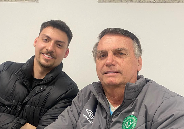 Renan e Jair Bolsonaro -