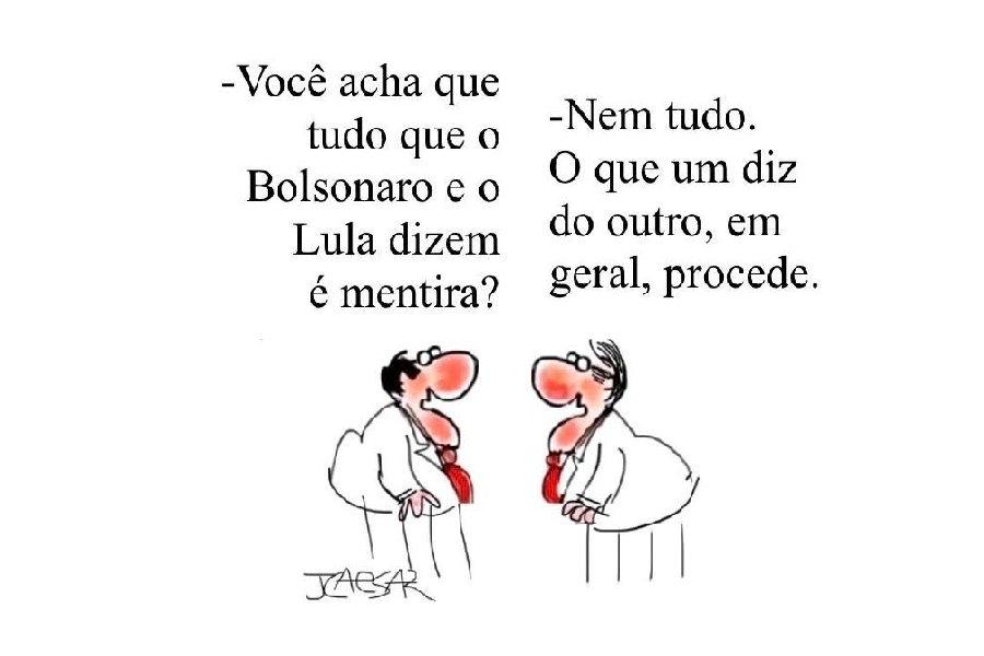 .Lula e Jair Bolsonaro -