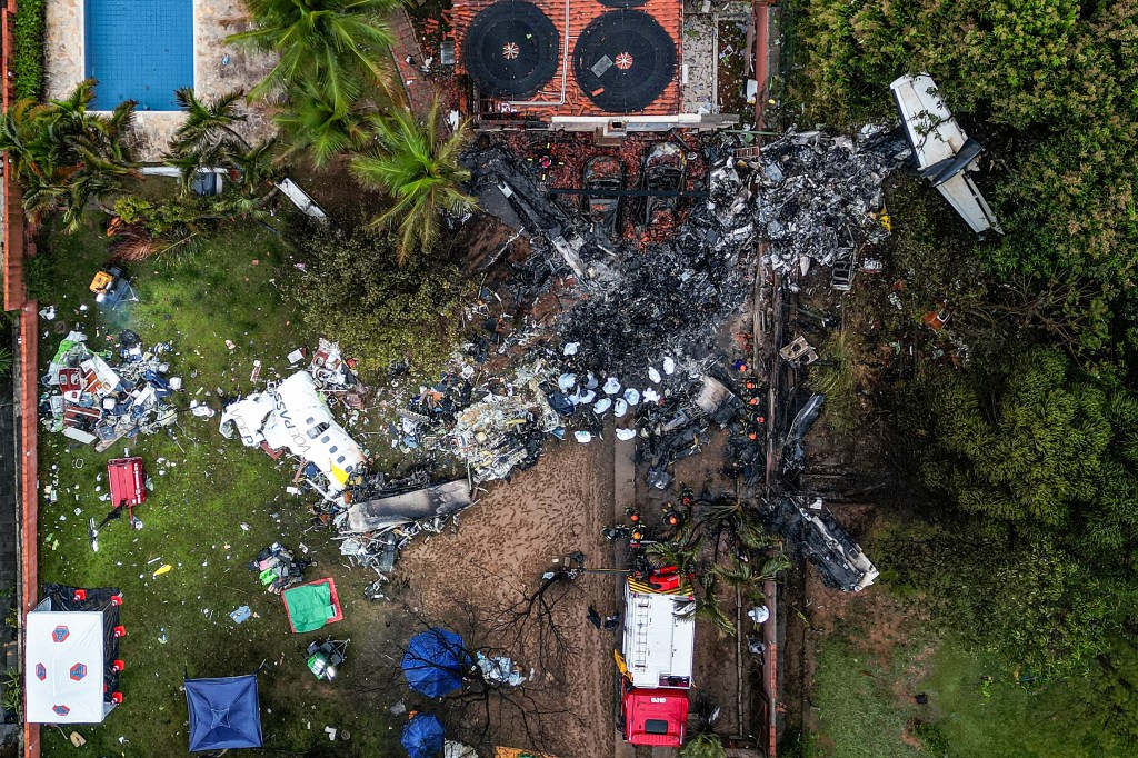 Queda de avião em Vinhedo