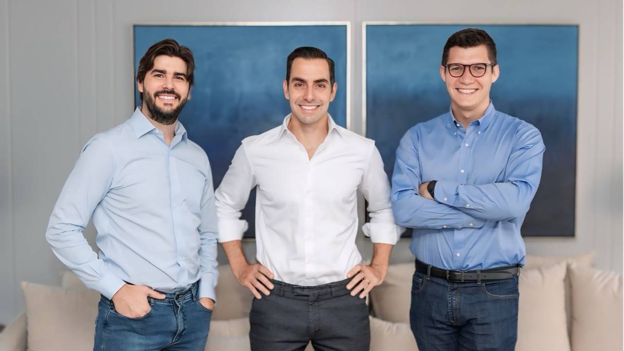 Os sócios da a Invisto, plataforma de investimento imobiliário nos Estados Unidos