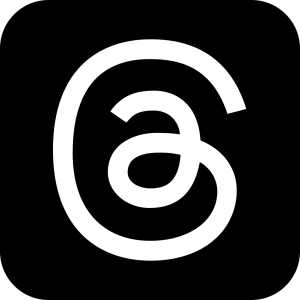 1024px-Threads_app.svg Logo da rede social Threads, da Meta