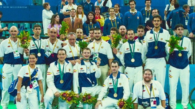 Seleção espanhola de basquete paraolímpico masculino nos Jogos Paraolímpicos de Sydney em 2000