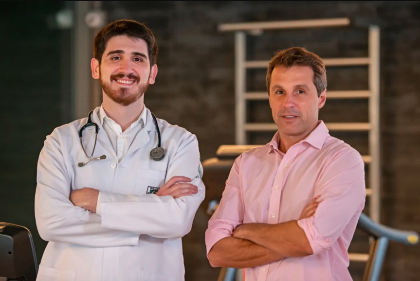 Vitor Asseituno e Guilherme Berardo, fundadores da Sami