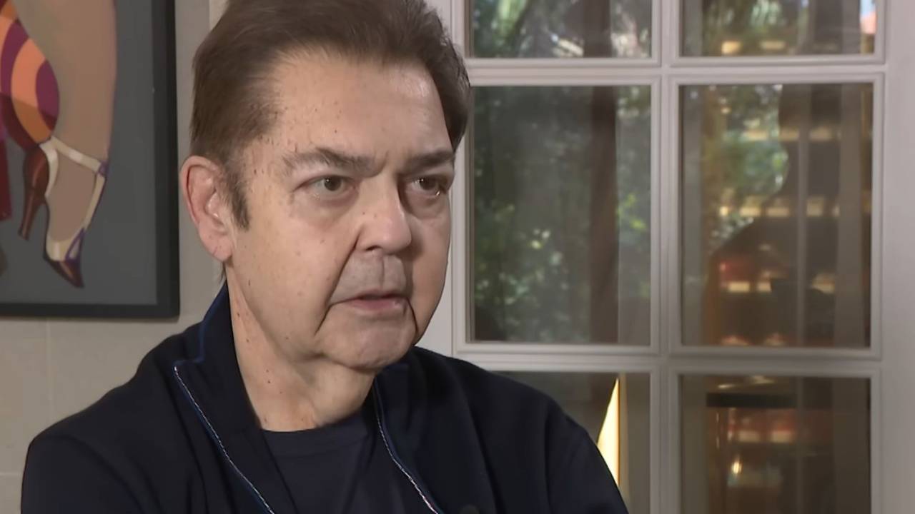 O apresentador Fausto Silva