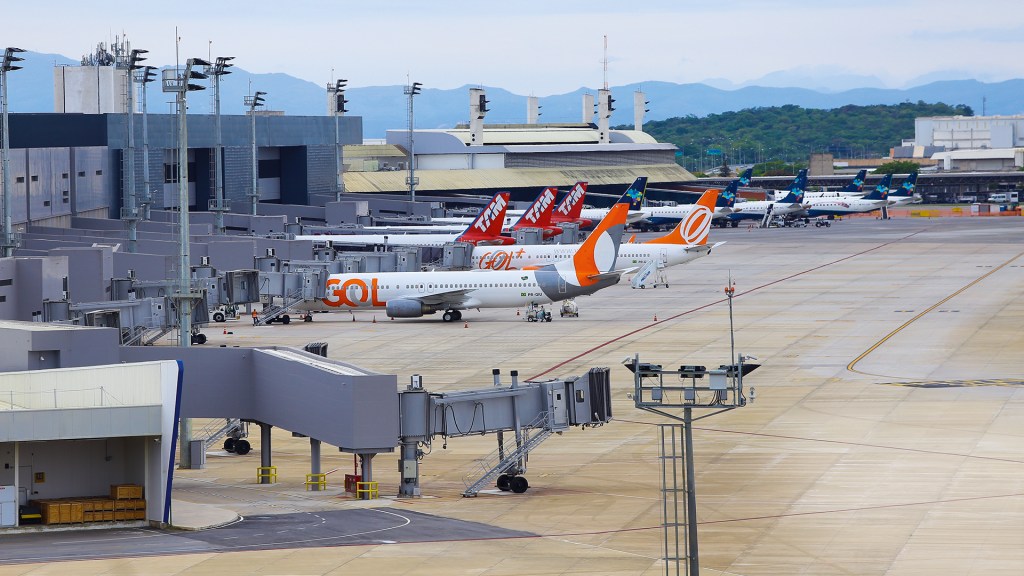 PESO - Pátio de aviões: as empresas sofrem com falta de crédito e altos custos em dólar