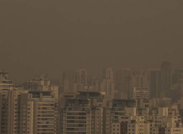 São Paulo: tempo seco e poluição (09/09/2024)
