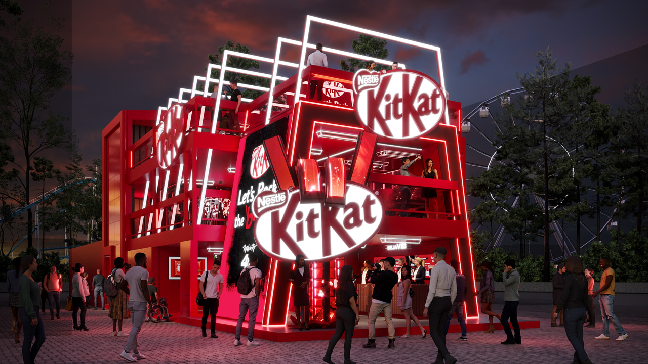 Stand do KitKat no Rock in Rio