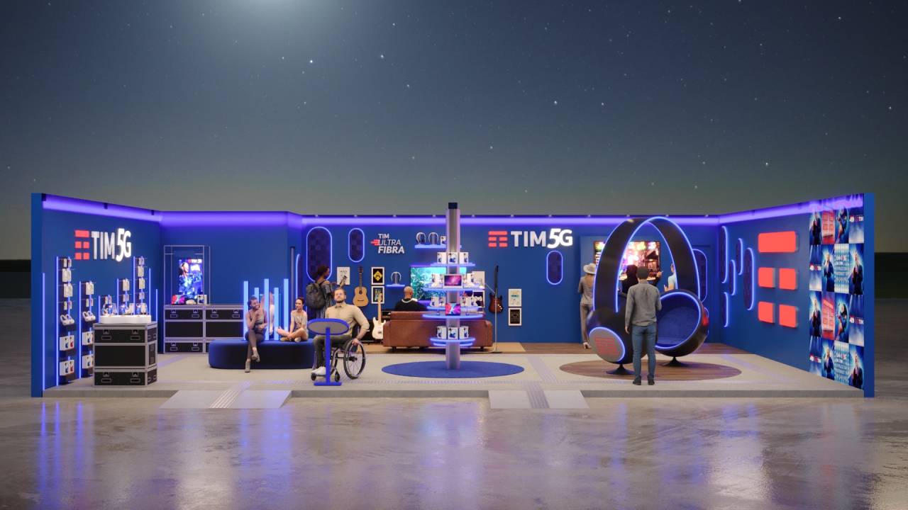 Loja da Tim no Rock in Rio