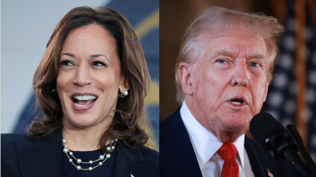 Kamala Harris e Donald Trump