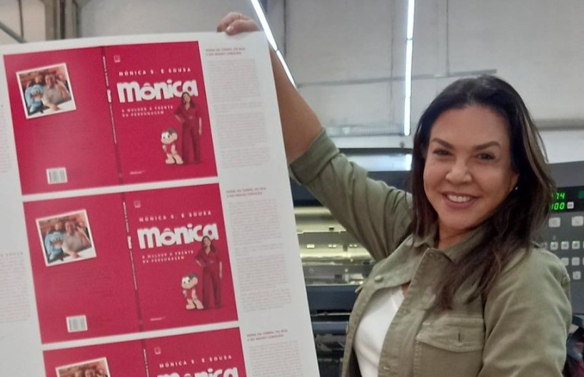 Filha de Mauricio de Sousa e inspiração para Mônica lança biografia