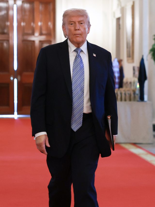 President Trump Participates In A Small Business Summit At The White House