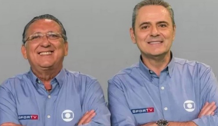 Galvão Bueno e Luis Roberto