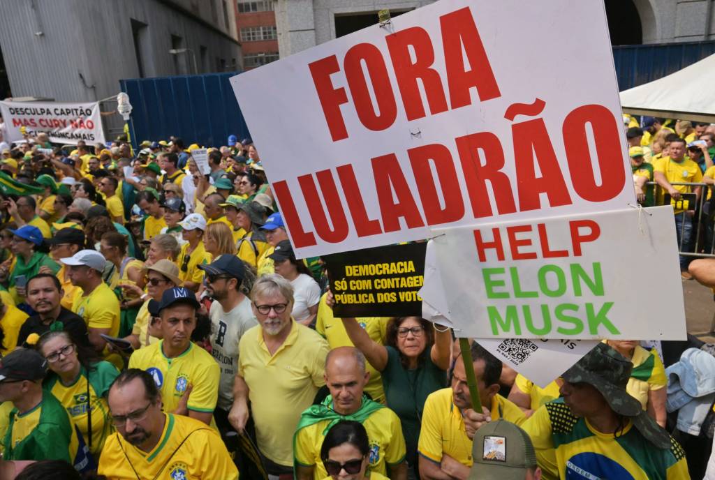 Manifestação do 7 de Setembro de Jair Bolsonaro na Avenida Paulista, em São Paulo Manifestação do 7 de Setembro de Jair Bolsonaro na Avenida Paulista, em São Paulo