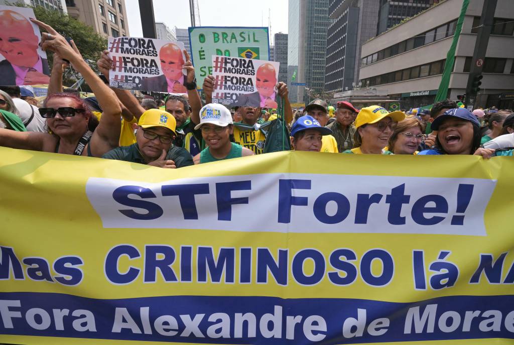 Manifestação do 7 de Setembro de Jair Bolsonaro na Avenida Paulista, em São Paulo Manifestação do 7 de Setembro de Jair Bolsonaro na Avenida Paulista, em São Paulo
