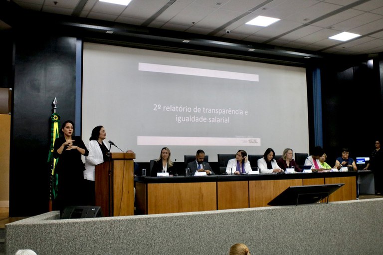 Evento de divulgação do 2° Relatório de Transparência Salarial e Critérios Remuneratórios.