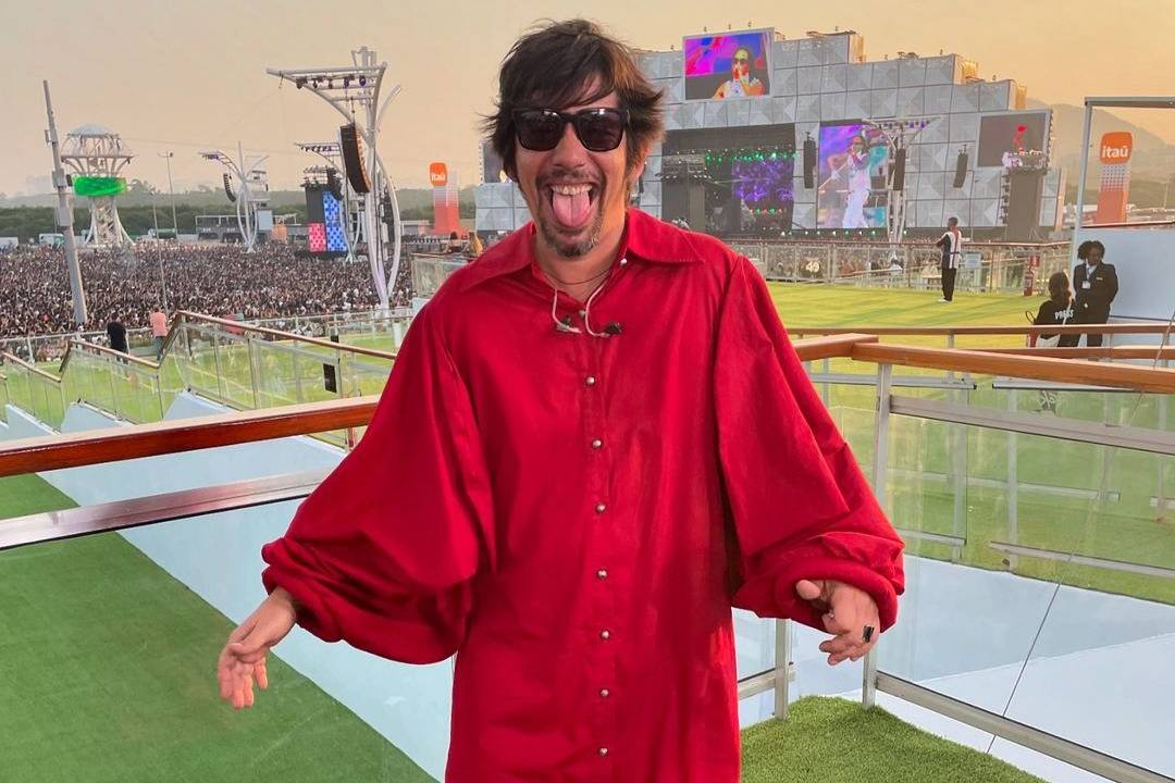 O apresentador China -