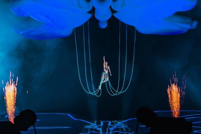 Katy Perry no palco Mundo, na sexta-feira, 20