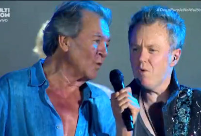 Ian Gillan e Simon McBride no show do Deep Purple no Rock in Rio (15/09/2024)