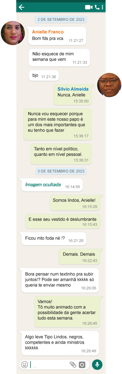 arte bate-papo whatsapp