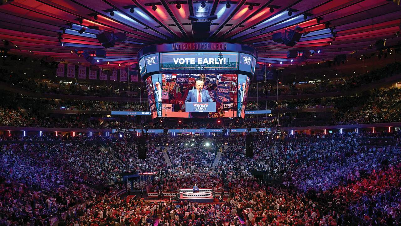 O SHOW FINAL - O republicano em Nova York: discurso cada vez mais agressivo