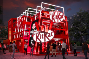 Espaço do Kit Kat no Rock in Rio