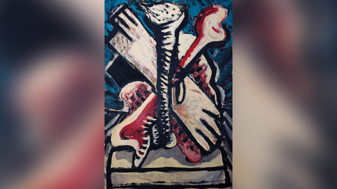 ARTE NACIONAL - Obra de Daniel Senise: mostra resgata a geração 80