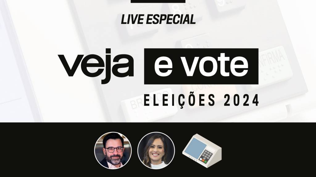VEJA terá live especial da apuração do segundo turno neste domingo, às 17h