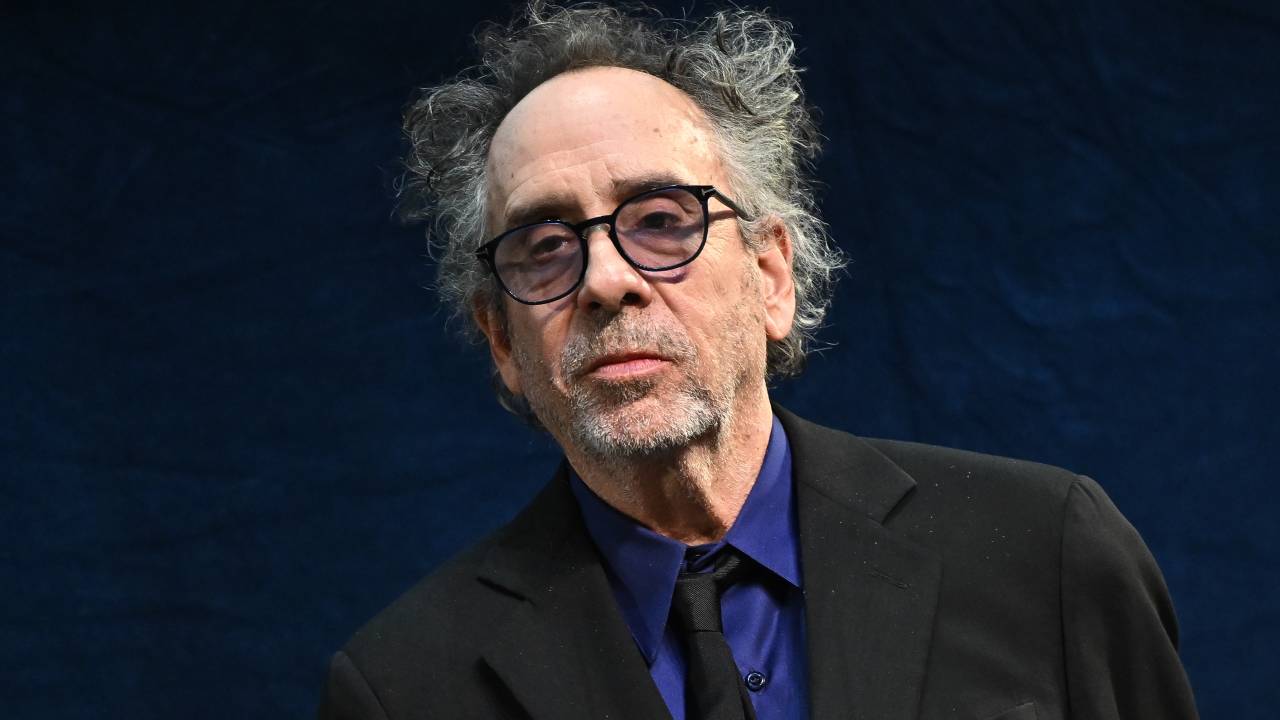 O cineasta Tim Burton