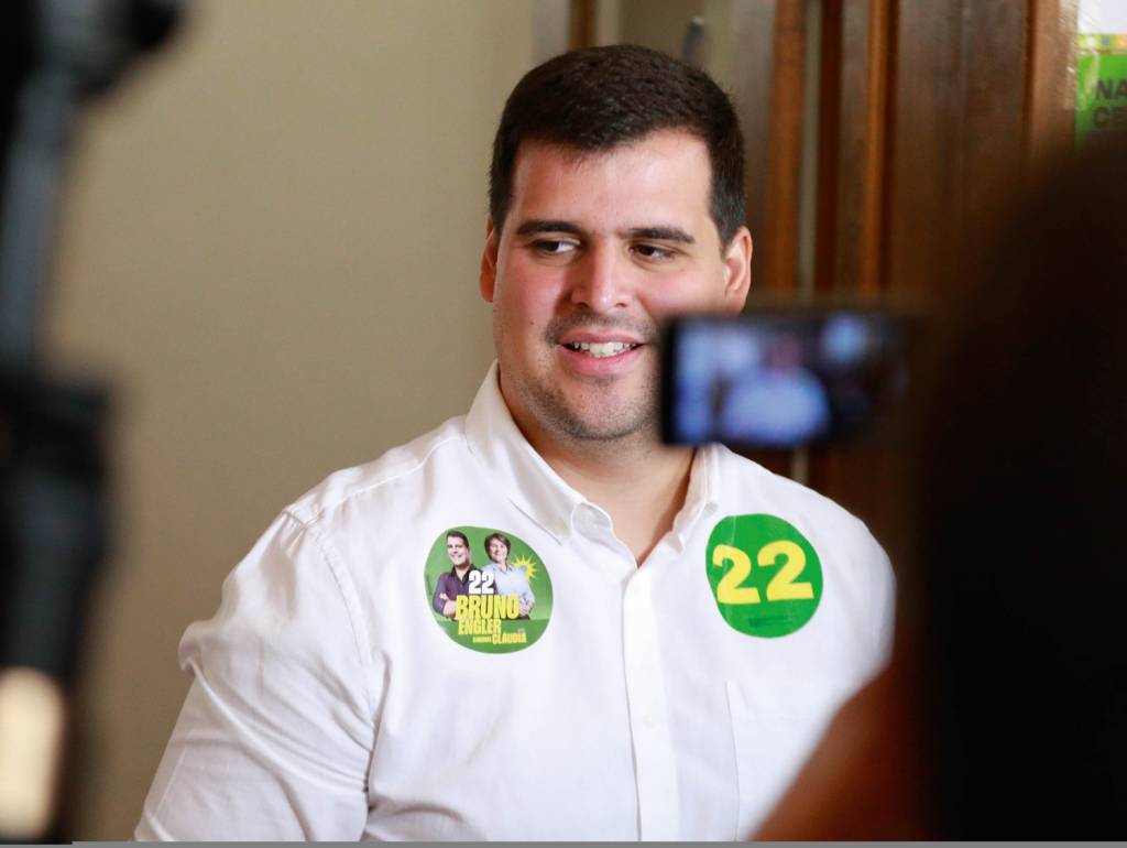 POL363359.JPG REVANCHE - Bruno Engler: em 2020, ele foi derrotado pelo PSD no 1º turno